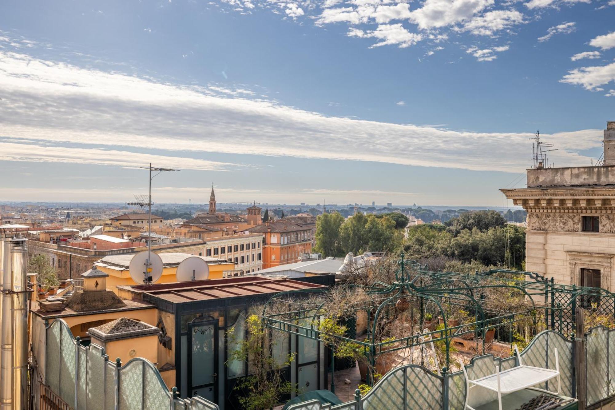 Aria Penthouse & Garden Apartment Rome Luaran gambar