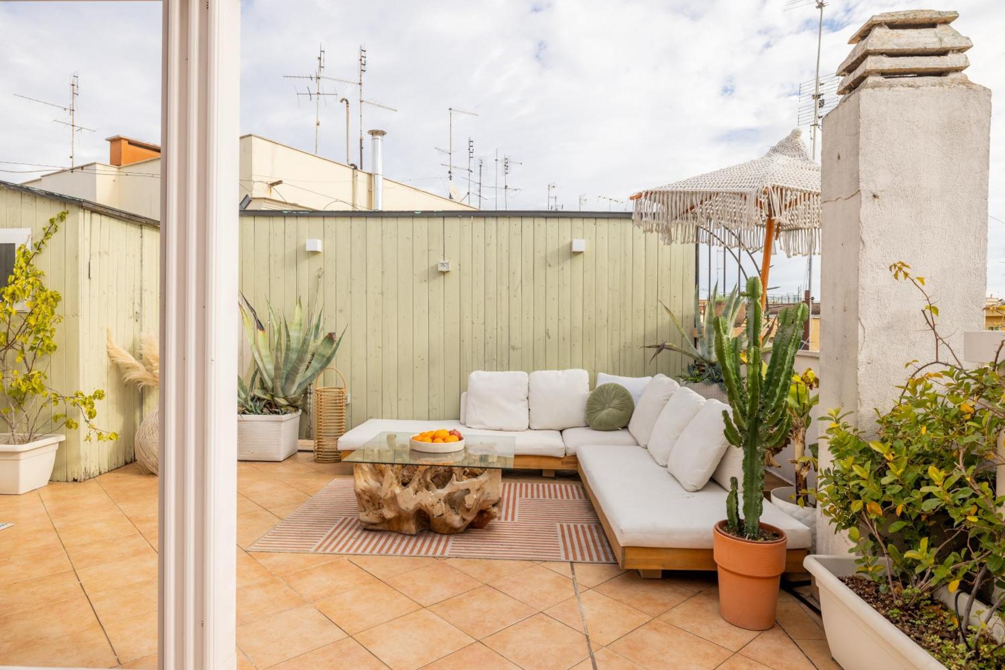 Aria Penthouse & Garden Apartment Rome Luaran gambar