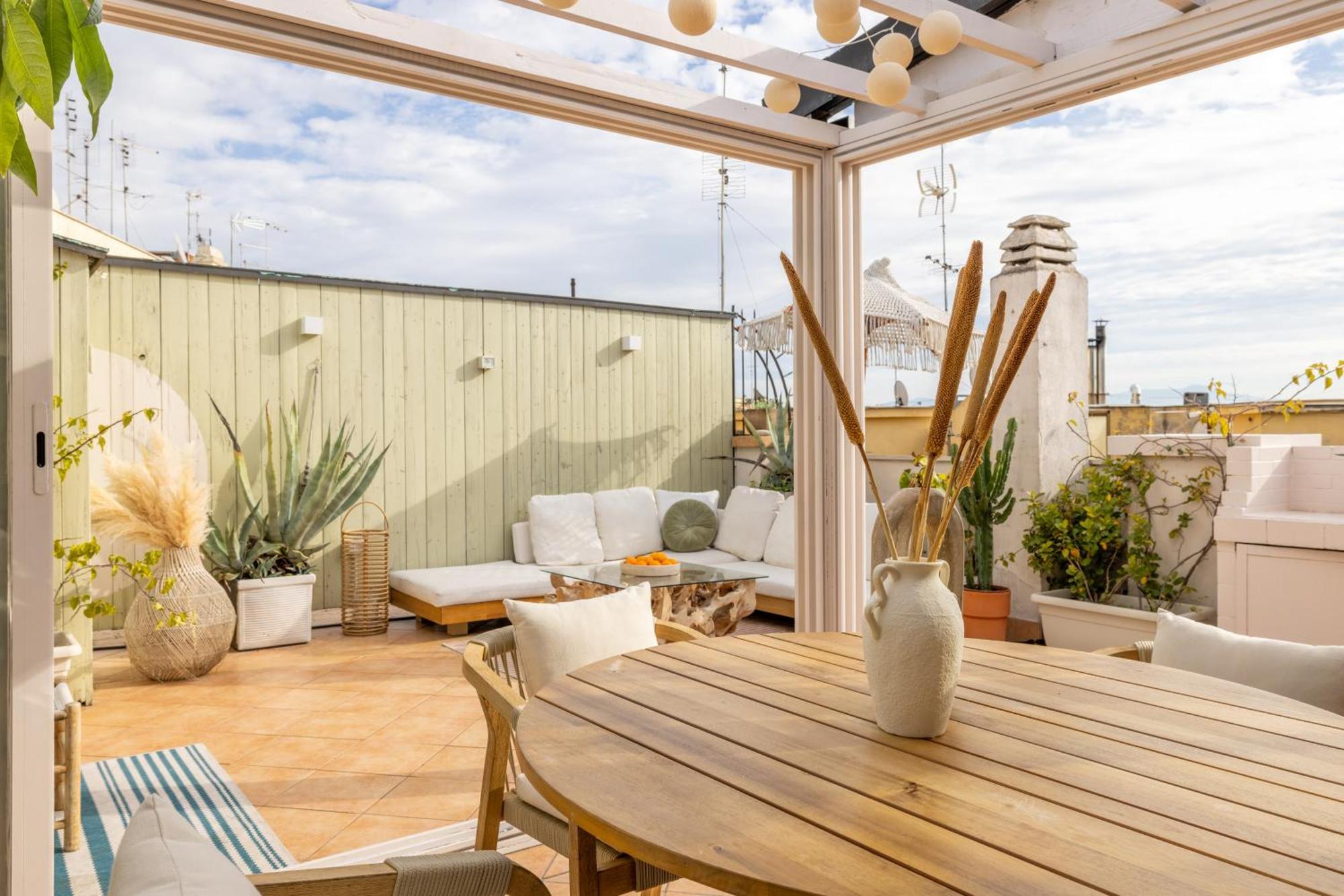 Aria Penthouse & Garden Apartment Rome Luaran gambar