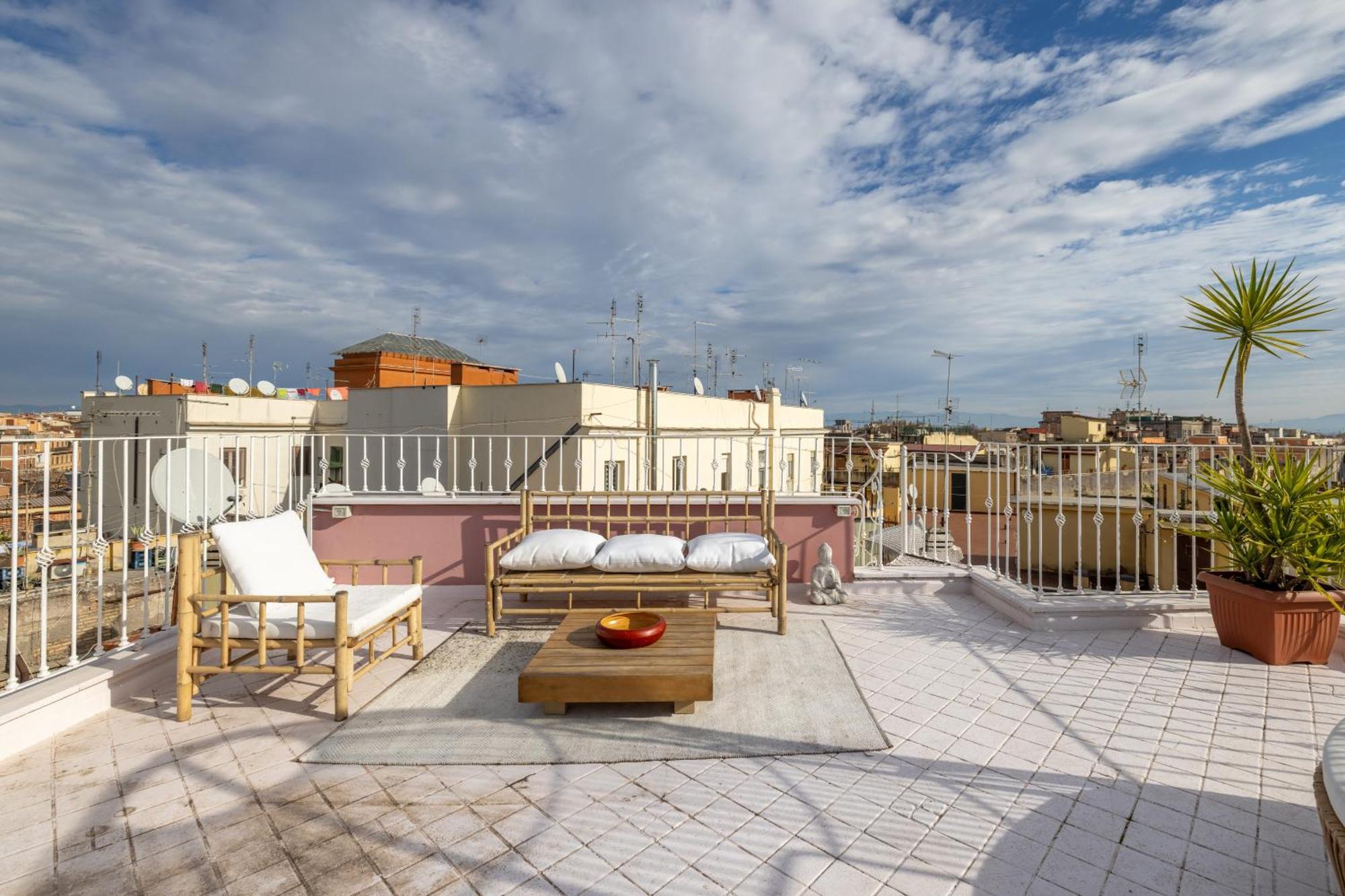 Aria Penthouse & Garden Apartment Rome Luaran gambar